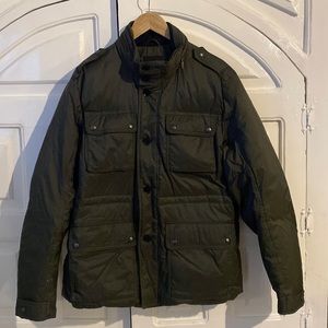 Banana Republic Men's Field Jacket Puffer, Large